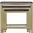 Artisan Golden End with Chunky Wooden Top Seating Stool