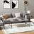 vidaXL Grey sonoma, 100 1/2x Coffee Table 50x100cm