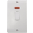 Click Scolmore Click Mode 45A DP Switch 2 Gang Upright Neon