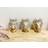 Inspire Home Decor Set of 3 Animal Head Candle Holder 2pcs