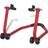 vidaXL Motorcycle Rear Paddock Stand - Red
