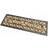 Homescapes Scroll Rubber Coir Natural, Black