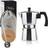 Milu Espressokocher silber, 6 Tassen