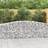 vidaXL Arched Gabion Baskets 400 x 50 x 80 cm Set of 15