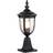 Elstead Lighting Cleveland Outdoor Pedestal Weathered Bronze Gate Lamp