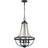 Elstead Lighting Nori ljuskrona Zink Pendellampa