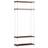 Moebe Shelving System, s.200.1.F, Røget Eg/hvid Bogreol
