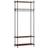 Moebe Shelving System, s.200.1.F, Røget Eg/sort Bogreol