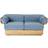 GUBI Basket 2-Seater Rattan Sunday 002 Sofa