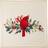 Lenox Winter Greetings 0.85 LB Red Green Trivet