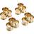 Design Imports Hammered Gold Napkin Ring 4pcs