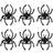 Design Imports Spider Set Serviettring 4st