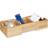 Relaxdays Bamboo Index Card Box Din A8 5.5 x 13 x 30 cm