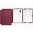 Pagna Bewerbungsset Select rot, 3-teilig, Klemmschiene 3