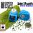 Green Stuff World Miniature Punch Branch Medium Blue
