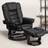 Flash Furniture BT-7818-BK-GG Contemporary Black Armchair