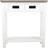 NFG Knight White Avlastningsbord 30x76cm