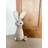 Geko Woven Fabric Rabbit Doorstop Coat Hook