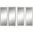 Dkd Home Decor 36 2 Glas polystyren Väggspegel