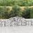 vidaXL Arched Gabion Baskets 5 pcs 300x30x60/80 cm Galvanised Iron