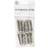 Cocktailparasoll Silver Metallic 10-pack
