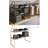 VCM Metal Open Walk-in Clothes Rack Wardrobe