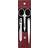 Zwilling CLASSIC 3-pcs Leather Snap fastener case red