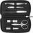 Zwilling Premium Leather Zip Manicure Set - Black