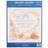 M+R Seaside Bröllopsskiva Korsstygnskit 7.5 x 20.3 cm 14 Count