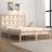 vidaXL 200 Solid Wood Pine Bed Frame Honey Bedstead Platform Bed