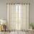 Madison Park Saratoga Window Curtain Light 50x63 Beige Gold 127x160.02cm