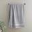 Catherine Lansfield Anti-Bacterial Hand Bath Towel Silver