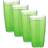 Kraftware Fishnet 22 Lime Green Insulated Drinkglass 4st