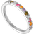 Aqua Dulce Ella Ring - Silver/Multicolour