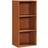 Hodedah HID23 CHERRY 3 Book Shelf