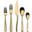 Mepra Arte Oro Ice Cutlery Set 5pcs