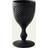 Vista Alegre Bicos Bicolor Black Matte and Gloss Goblet Vaso