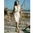 Vix Gracie Detail Maxi Dress OFF WHITE