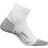 Feetures Plantar Fasciities Quarter Socks - White