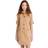 Tory Burch Camp Klänning - Beige/Brun