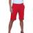 Paulo Due Ladies Above The Knee Stretch Shorts - Red