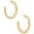 Kendra Scott Maggie Small Hoop Earrings - Gold