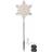 Star Trading Udendørdekoration Flocke Højde 48 cm Transparent Julelampe