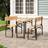 vidaXL 3 Piece Folding Outdoor Bar Set