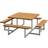 Plus Teak LxD 2000 x 2000 mm