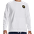 Under Armour Project Rock Heavyweight Terry Crew Sweatshirt - White