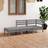 vidaXL 3 Loungeset