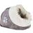 Trixie Minou Cuddly Cat Den White/Light Grey: