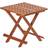Roca klapbord teak 60x45x60cm Spisebord