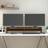 vidaXL skærmholder 100x24x16 massivt TV-bord